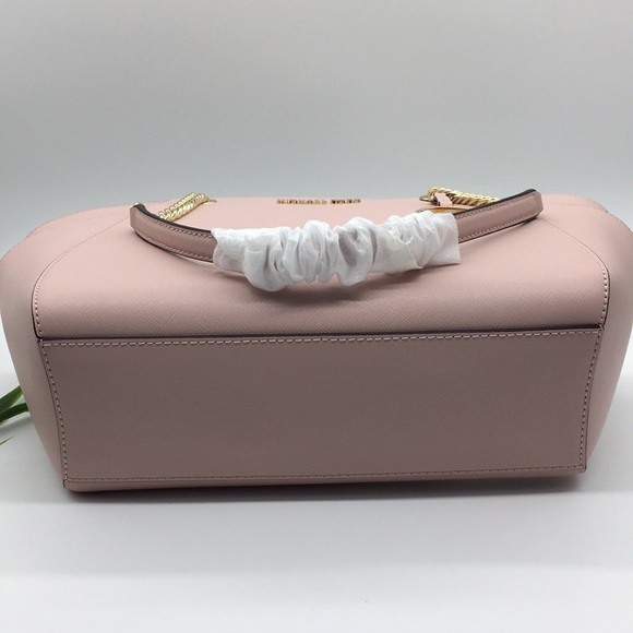 Michael Kors LG CHAIN SHLDR TOTE Powder Blush - Picture 7 of 8